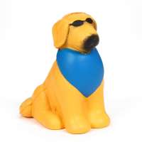 Professional supplier custom cheap pu foam stress ball toys cute dog anti stress toys