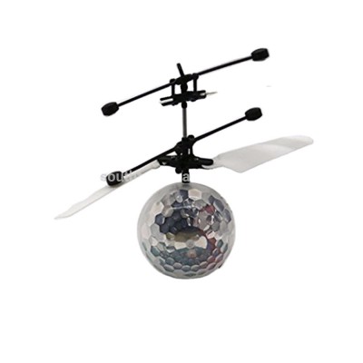 RC LED Flashing Mini Musical Magic Flying Crystal Ball Toys