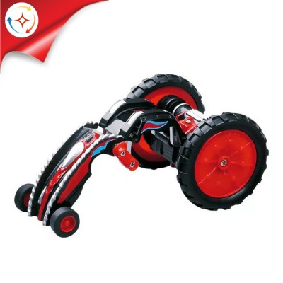 New Arrival Extreme 360 Degrees Tumbling and Spinning Action RC Stunt Car With LED Lights