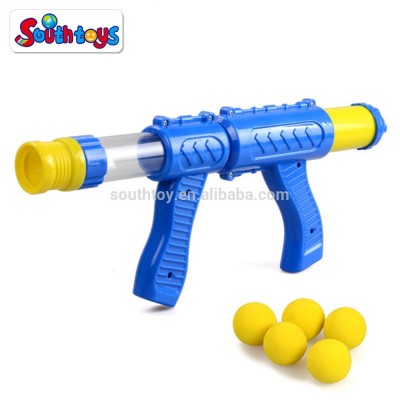 Atomic Air Powered EVA Foam Plaint Balls Blaster Shooting Gun