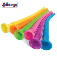 Kids Musical Toys 28.75" Flute Musical Glitter Noisy Five Tone Twirling Pipes Physics Sound Tubes