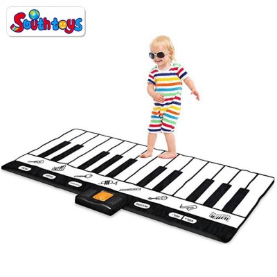 24 Keys Gigantic Keyboard Play Mat Piano Dance Play Mat for Kids