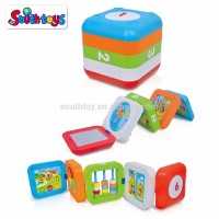 baby 7 in 1 amazing learn and play activity educational cube toy with light and music