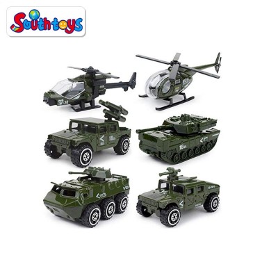 Diecast Military Vehicles Army Metal Model Toy for Kids