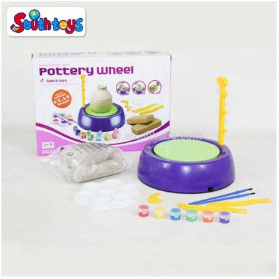 kids DIY pottery wheel toys kit