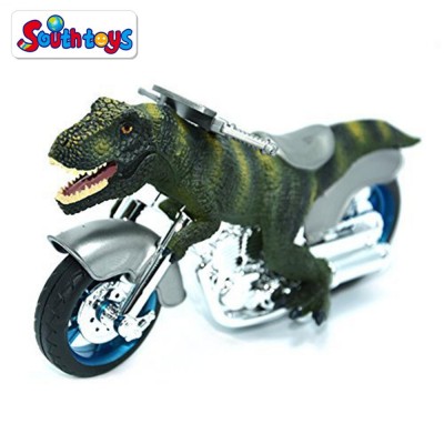 Hot Sale Kids Funny Dinosaur Animal Friction Motorcycle Toy