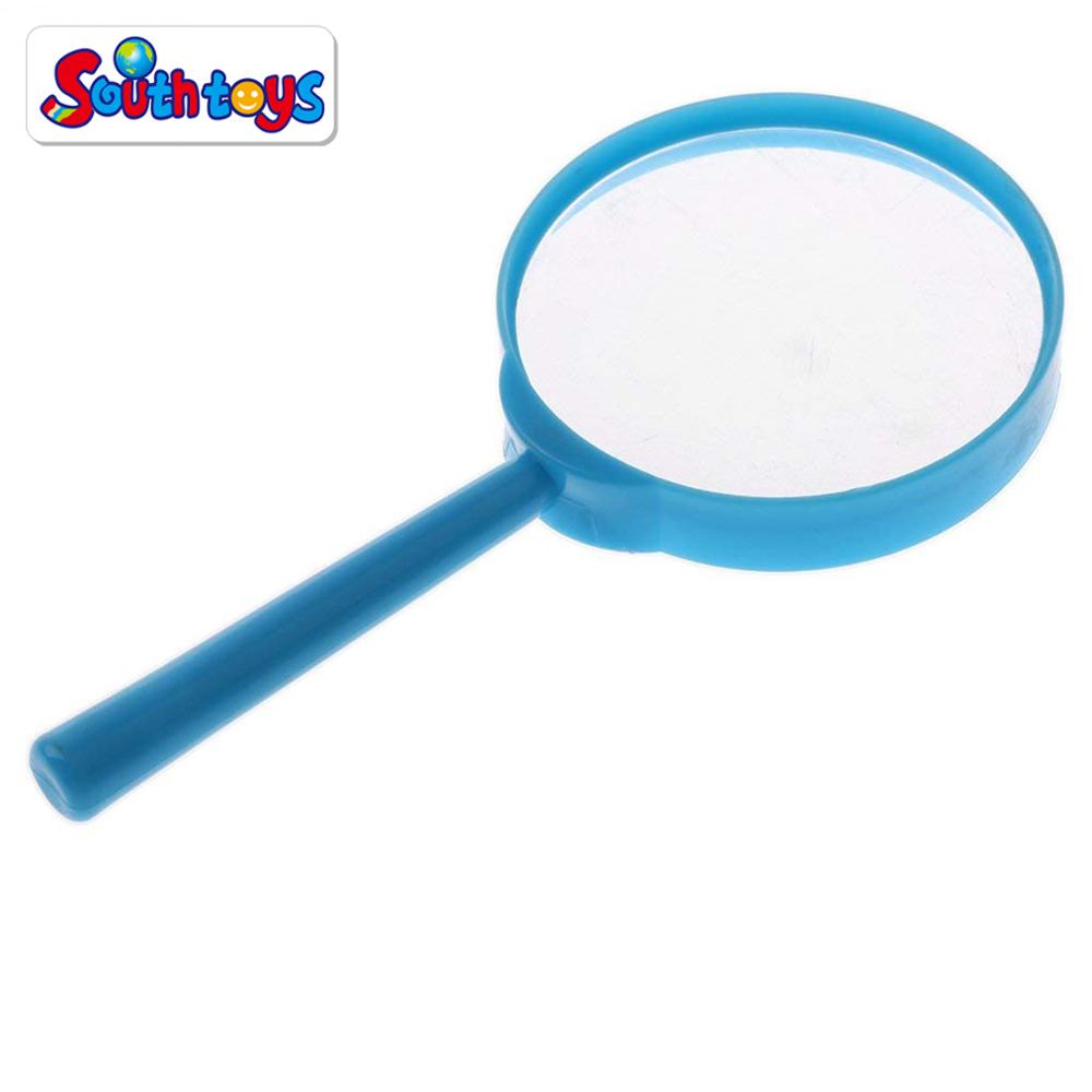 Educational and Science Nature Exploring Toys 3X Magnifier Plastic Small Magnifying Glass for Kids