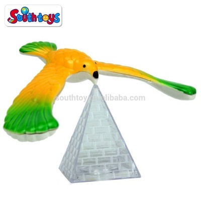 Novelty Fun For Kids Magic Science Desk Gravity Physics and Finger Plastic Balance Eagle Bird Toys