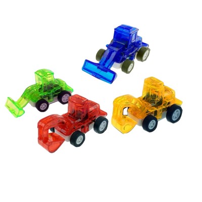 Good Quality 4 Style Assorted Kids mini Construction Toy Truck with wholesale price